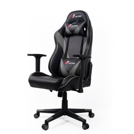 เก้าอี้เกมมิ่ง TTRacing Swift X 2020 หนัง PU สีเทา_3